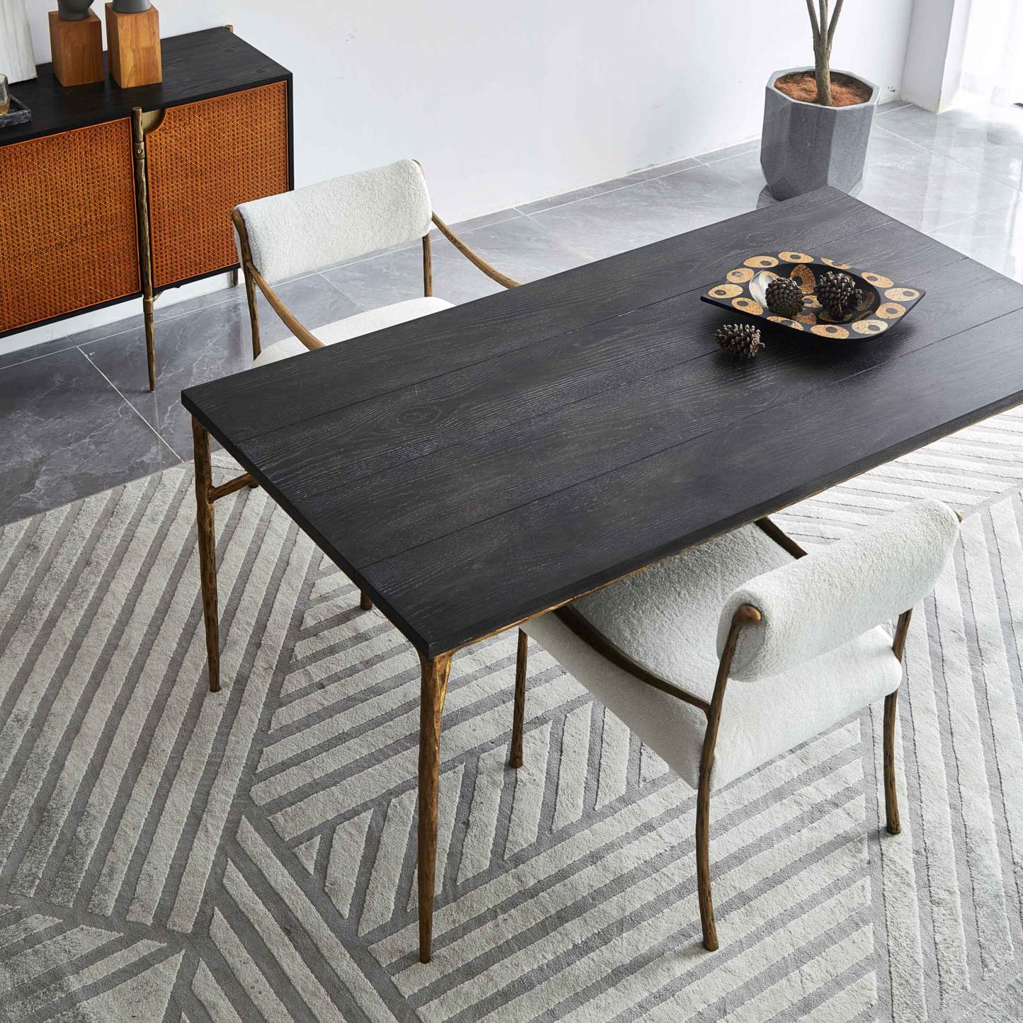 Thaddeus Medieval Style Dining Table-Fullstarlighting
