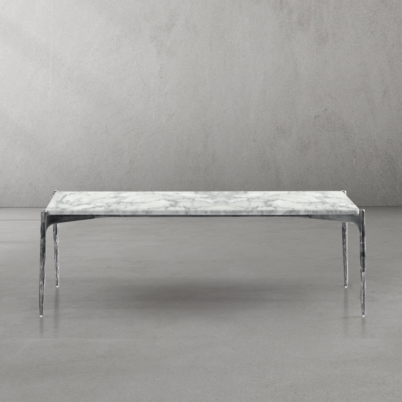 Thaddeus Rectangle Horn Marble Coffee Table-Fullstarlighting