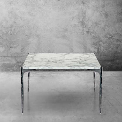 Thaddeus Rectangle Horn Marble Coffee Table-Fullstarlighting