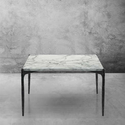Thaddeus Rectangle Horn Marble Coffee Table-Fullstarlighting