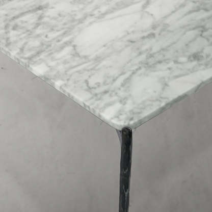 Thaddeus Rectangle Horn Marble Coffee Table-Fullstarlighting