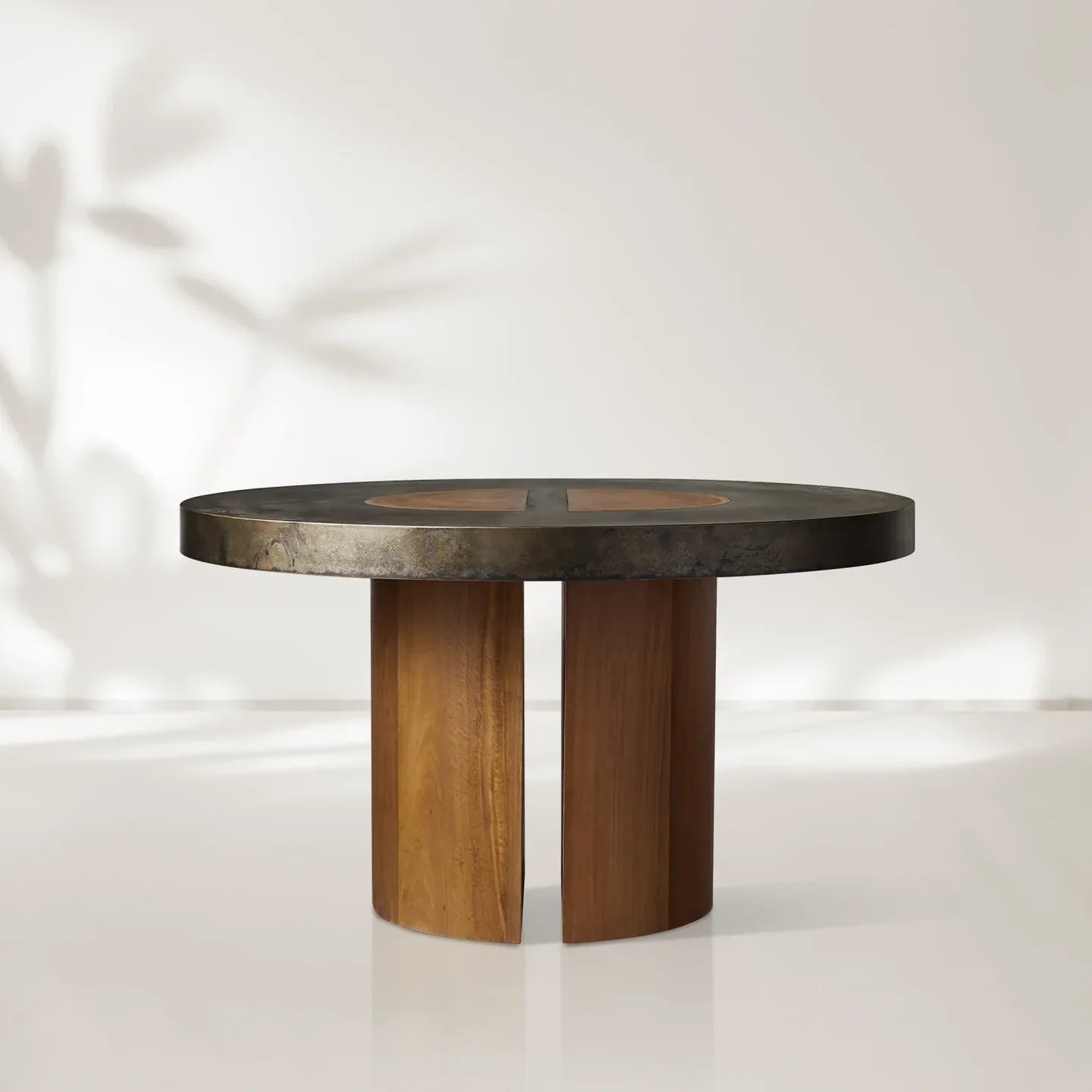 Acacius Artisan Round Dining Table in Reclaimed Reclaimed Wood-Fullstarlighting