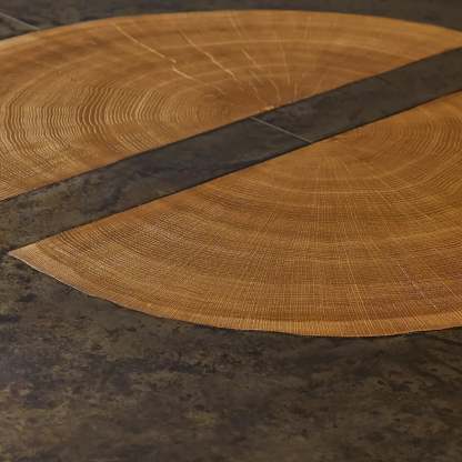 Acacius Artisan Round Dining Table in Reclaimed Reclaimed Wood-Fullstarlighting