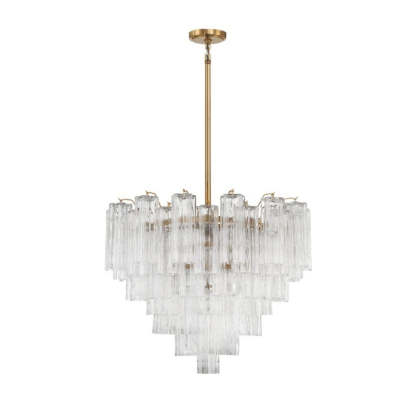 Addy 12-Light Chandelier-Fullstarlighting