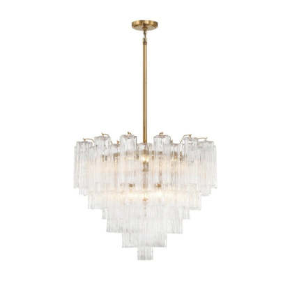 Addy 12-Light Chandelier-Fullstarlighting