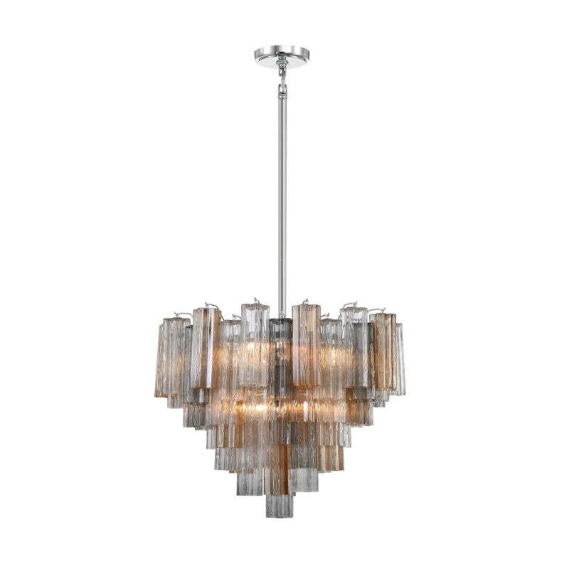 Addy 12-Light Chandelier-Fullstarlighting
