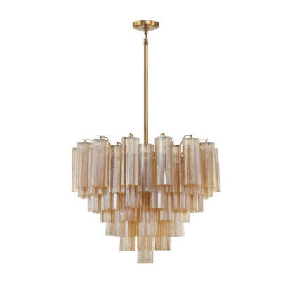 Addy 12-Light Chandelier-Fullstarlighting