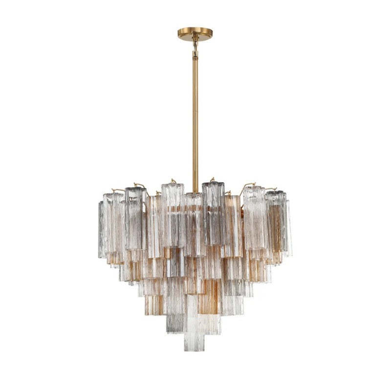 Addy 12-Light Chandelier-Fullstarlighting