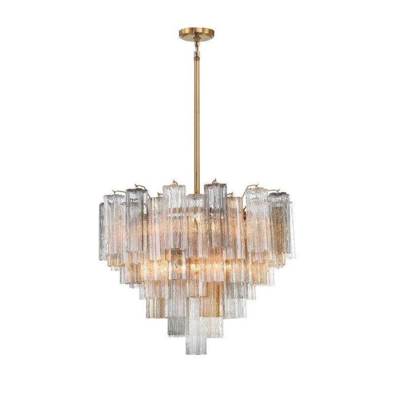 Addy 12-Light Chandelier-Fullstarlighting