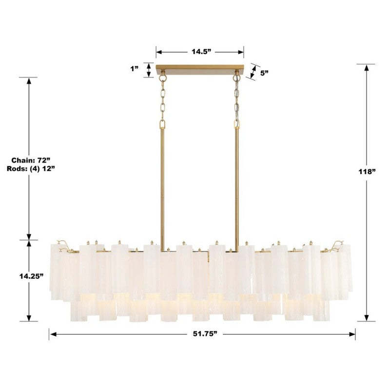 Addy 14-Light Chandelier-Fullstarlighting