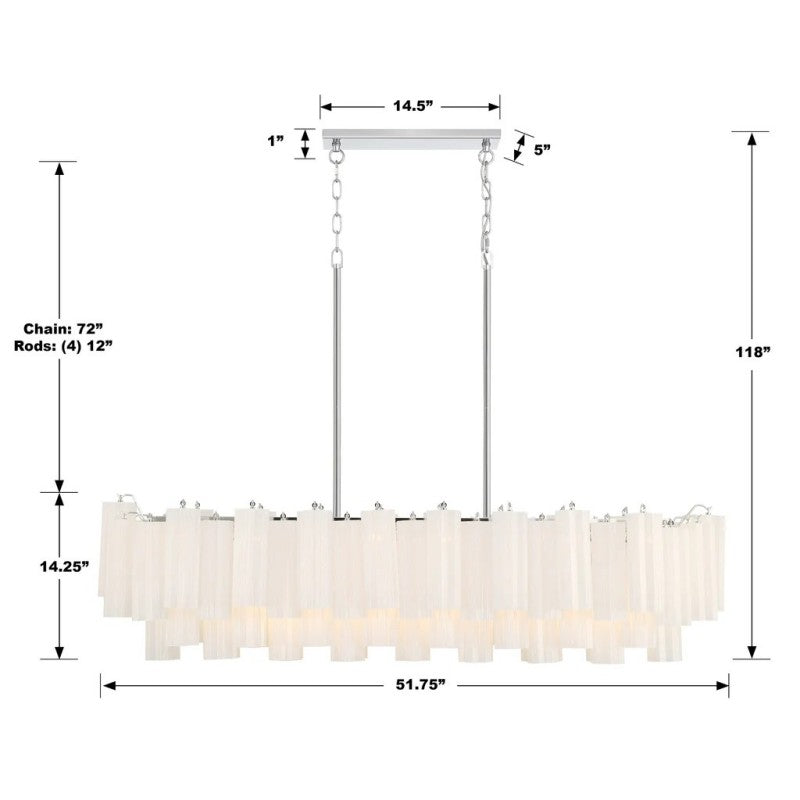 Addy 14-Light Chandelier-Fullstarlighting