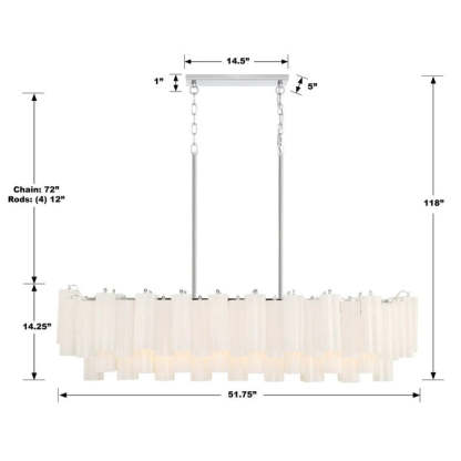 Addy 14-Light Chandelier-Fullstarlighting