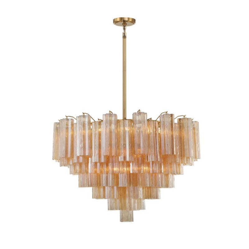 Addis 16-Light Chandelier,Crystorama Lighting,Bedroom Chandelier
