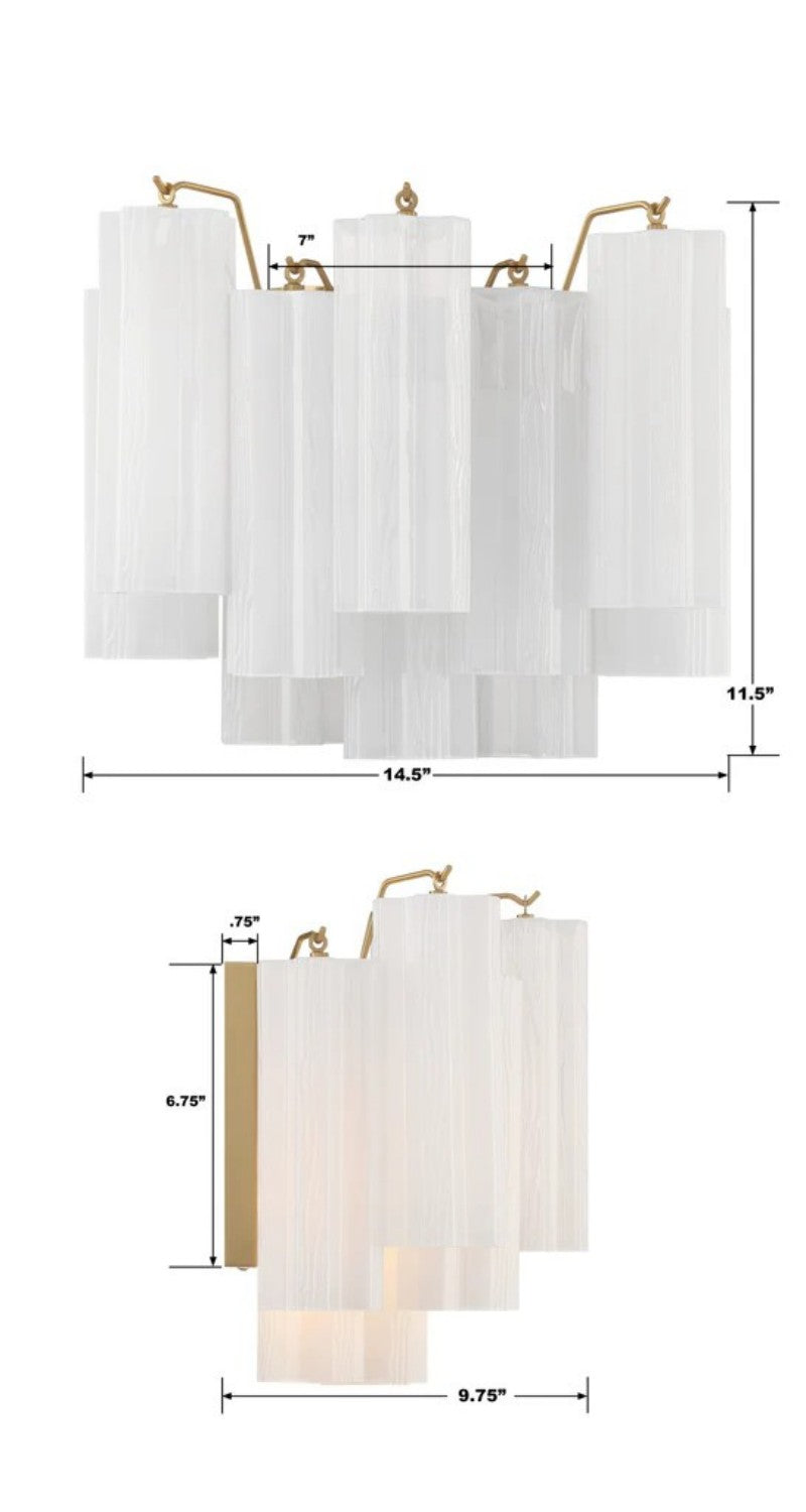 Addy 2-Light Sconce-Fullstarlighting