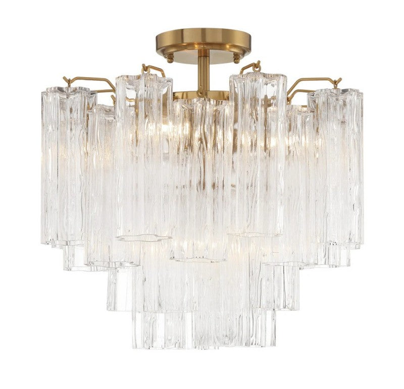 Addy 4-Light Semi Flush Mount-Fullstarlighting