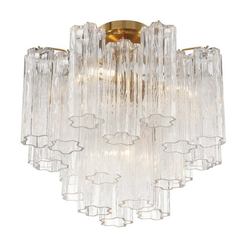 Addy 4-Light Semi Flush Mount-Fullstarlighting