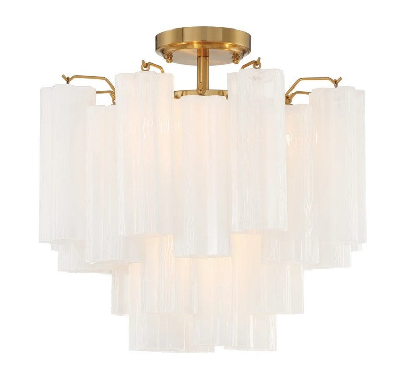 Addy 4-Light Semi Flush Mount-Fullstarlighting
