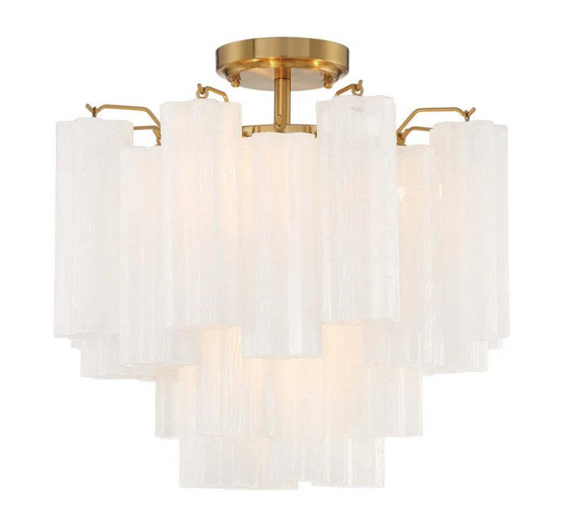 Addy 4-Light Semi Flush Mount-Fullstarlighting