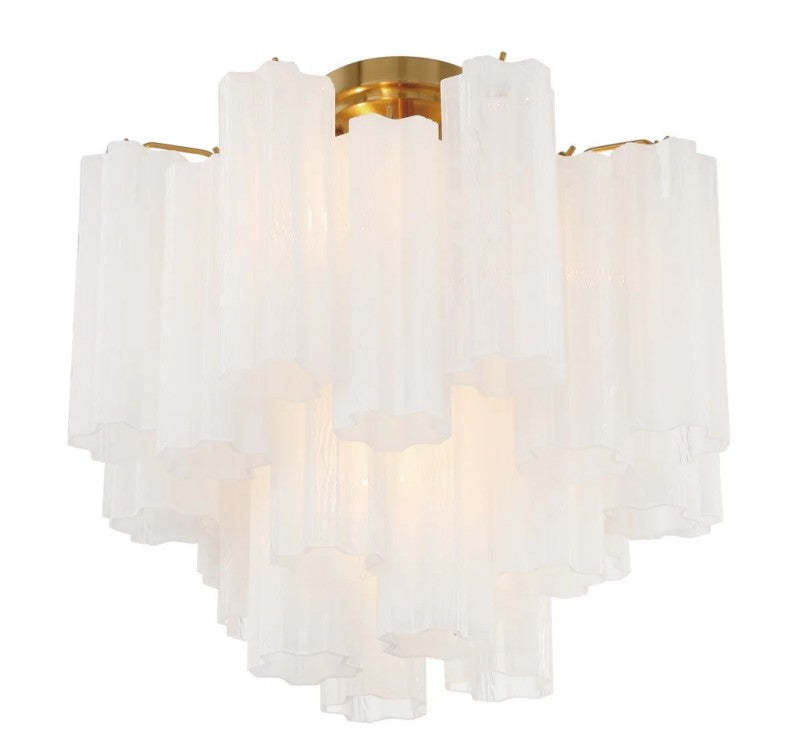 Addy 4-Light Semi Flush Mount-Fullstarlighting