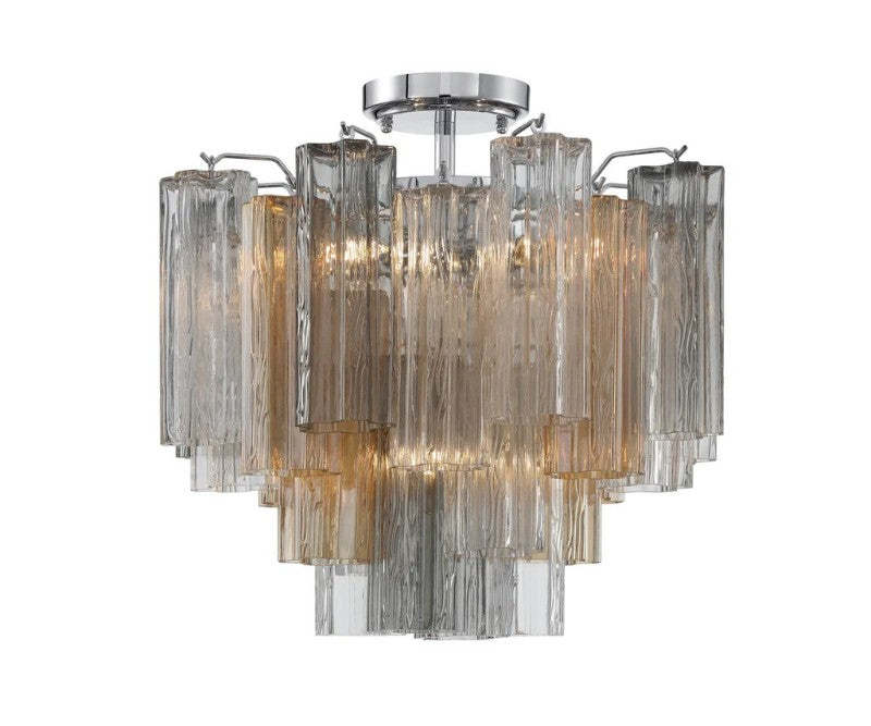 Addy 4-Light Semi Flush Mount-Fullstarlighting