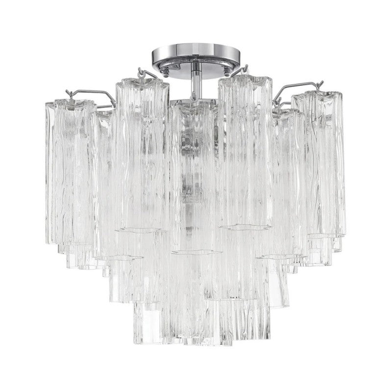 Addy 4-Light Semi Flush Mount-Fullstarlighting
