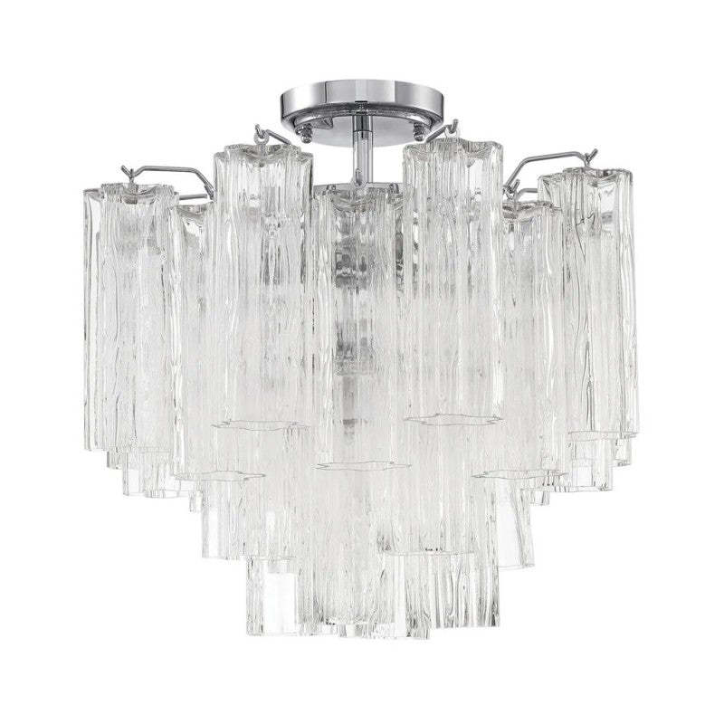 Addy 4-Light Semi Flush Mount-Fullstarlighting