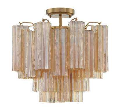 Addy 4-Light Semi Flush Mount-Fullstarlighting