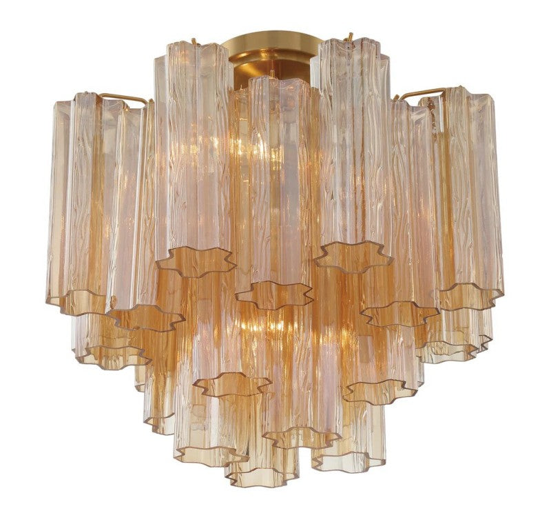 Addy 4-Light Semi Flush Mount-Fullstarlighting