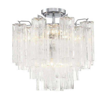 Addy 4-Light Semi Flush Mount-Fullstarlighting
