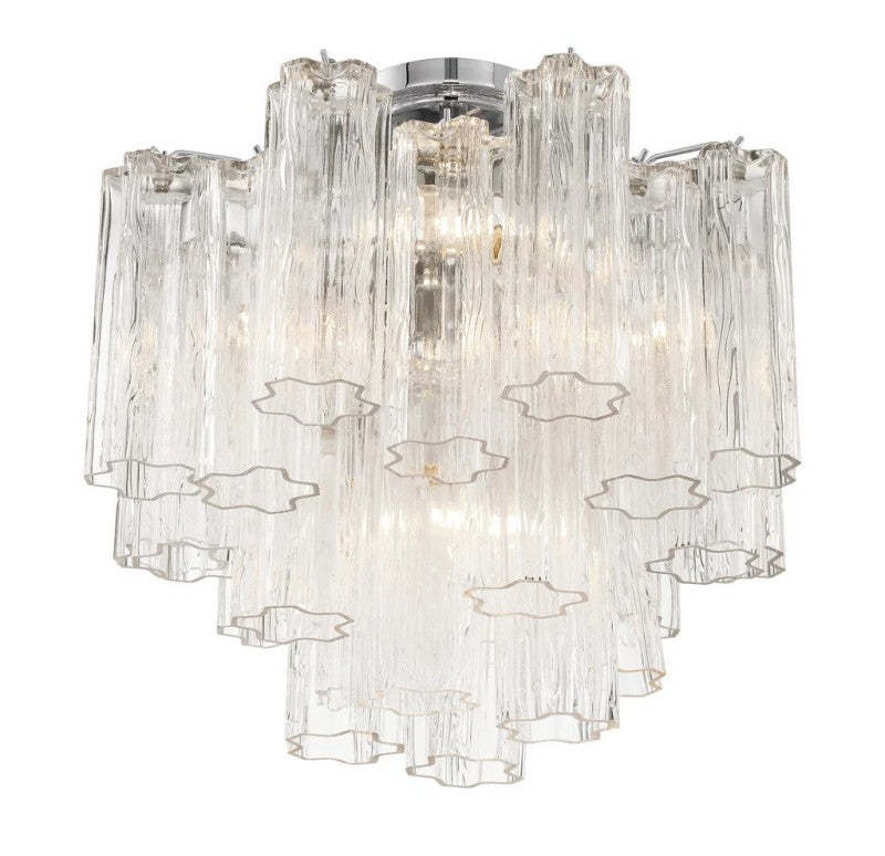 Addy 4-Light Semi Flush Mount-Fullstarlighting