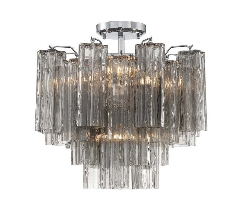 Addy 4-Light Semi Flush Mount-Fullstarlighting