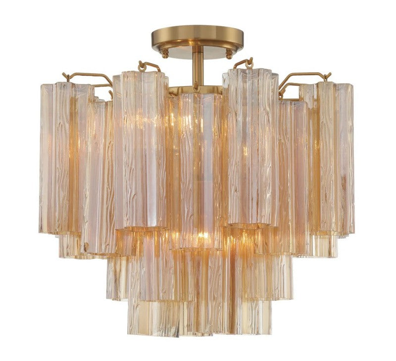 Addy 4-Light Semi Flush Mount-Fullstarlighting