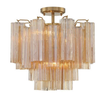 Addy 4-Light Semi Flush Mount-Fullstarlighting
