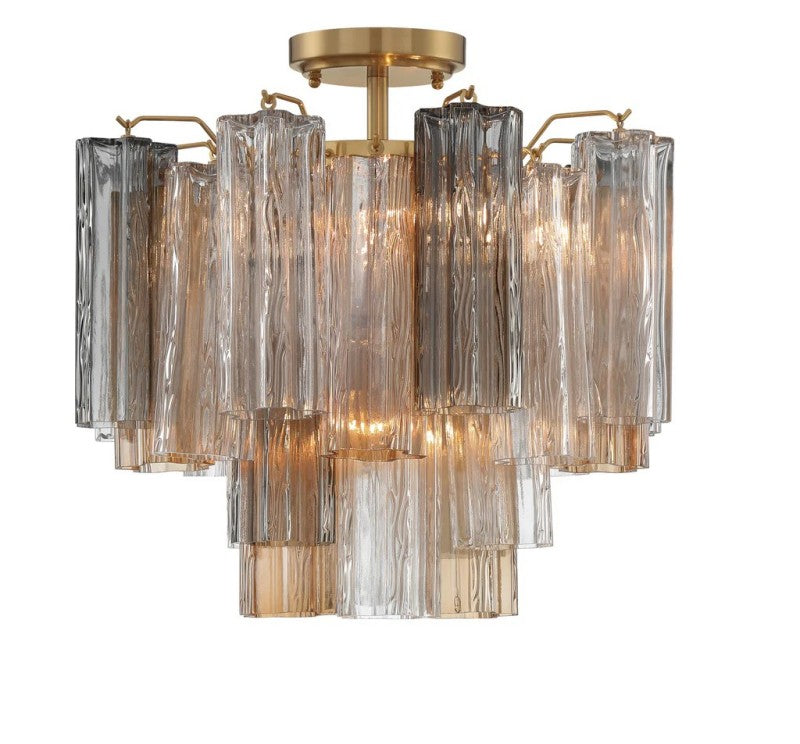 Addy 4-Light Semi Flush Mount-Fullstarlighting