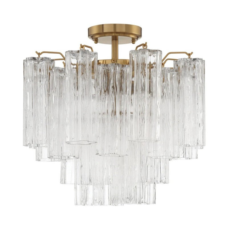 Addy 4-Light Semi Flush Mount-Fullstarlighting