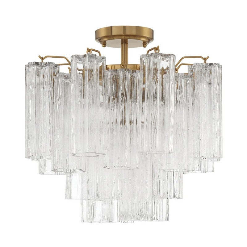 Addy 4-Light Semi Flush Mount-Fullstarlighting