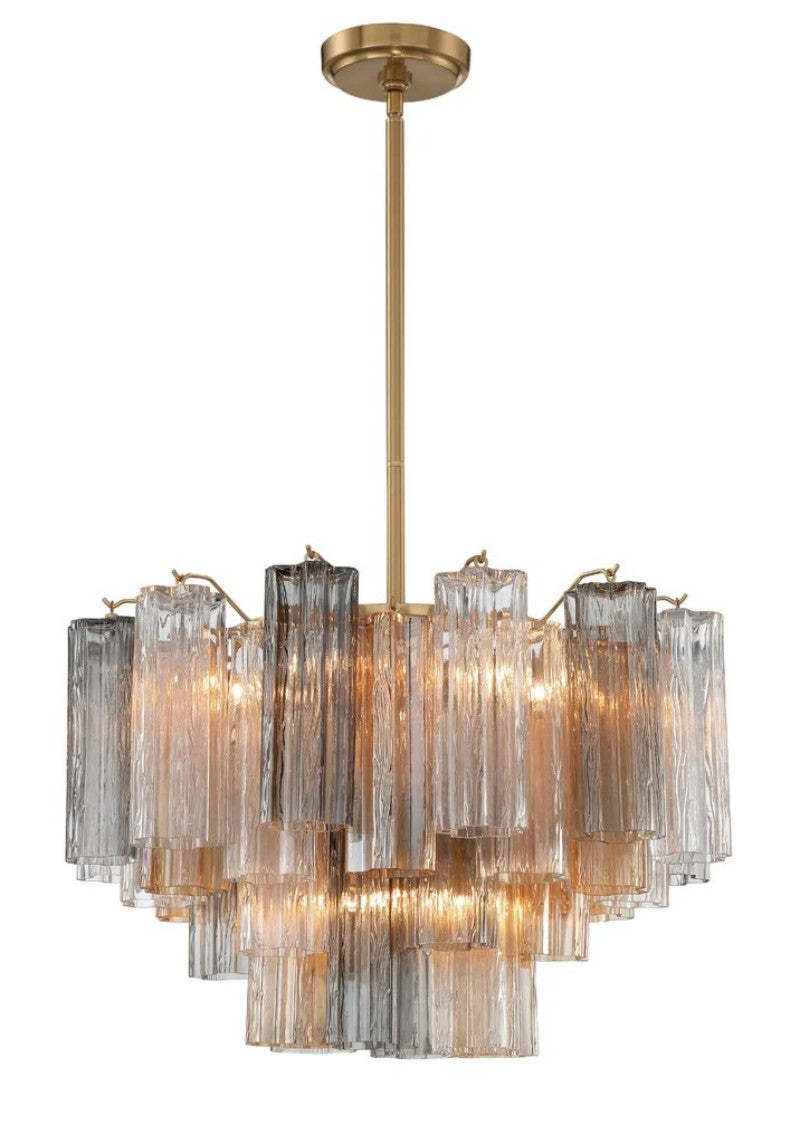 Addis 9-Light Chandelier,Crystorama Lighting,Dining Room Chandelier