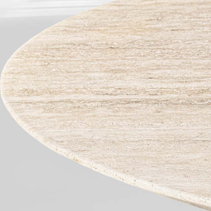 Adol Stone Round Dining Table-Fullstarlighting