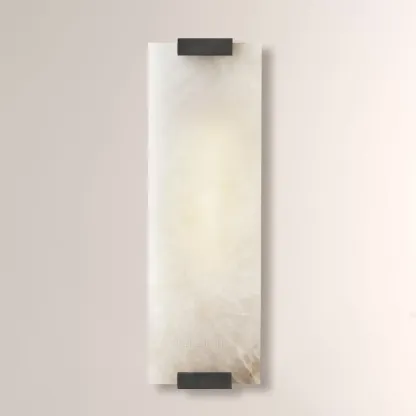 Hand-Carved Alabaster Grand Sconce-Fullstarlighting