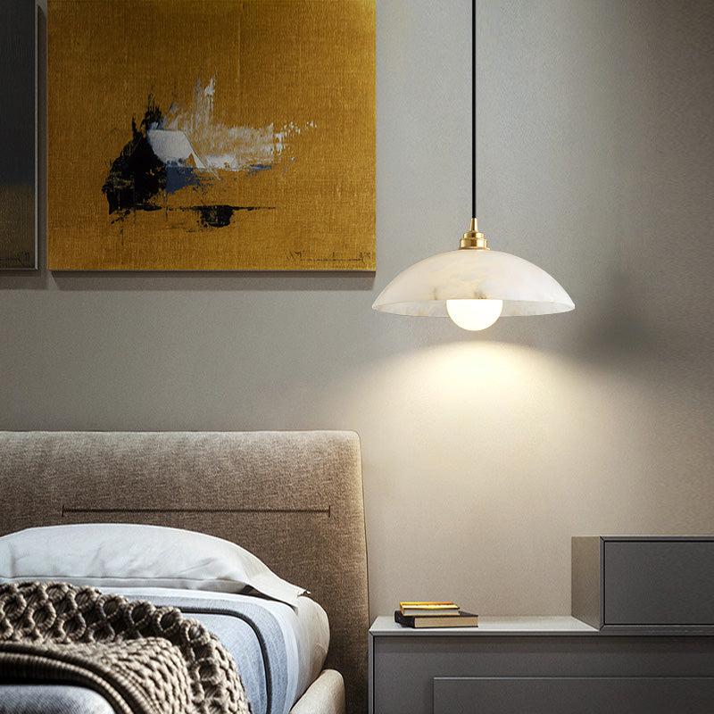 Alabaster Modern Art Pendant-Fullstarlighting
