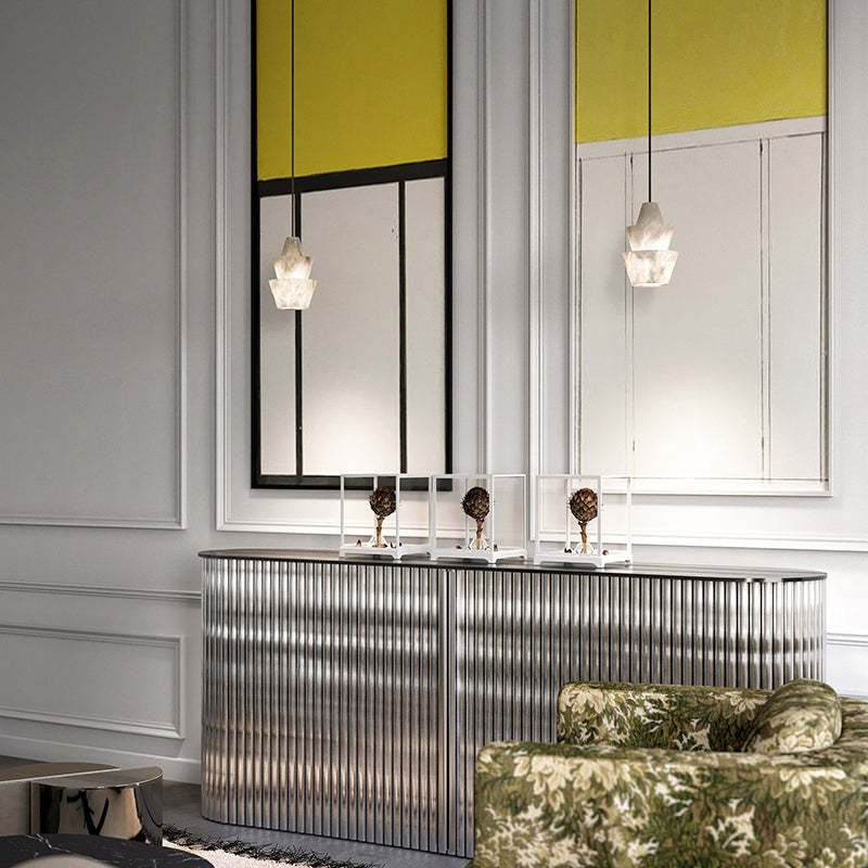 Alabaster Modern Pendant Light-Fullstarlighting