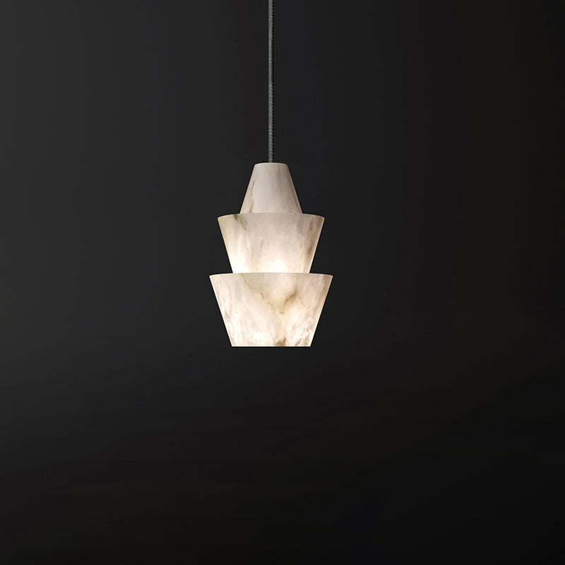 Alabaster Modern Pendant Light-Fullstarlighting