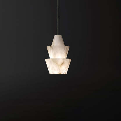 Alabaster Modern Pendant Light-Fullstarlighting