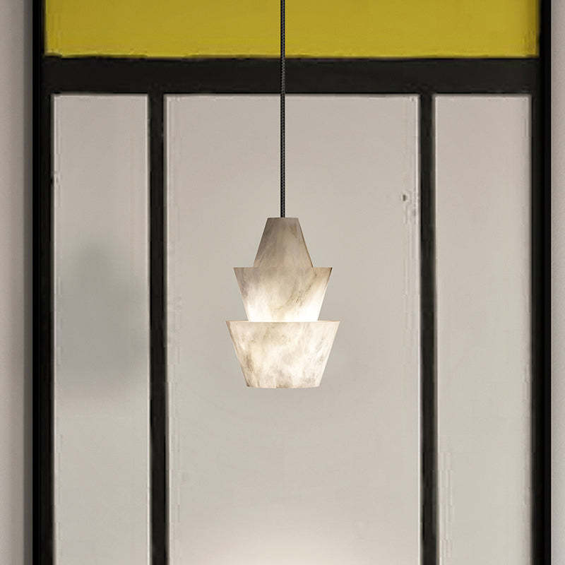 Alabaster Modern Pendant Light-Fullstarlighting
