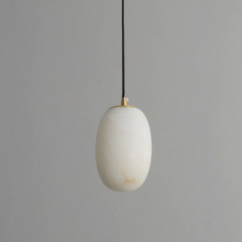 Alabaster Bedside Pendant Light-Fullstarlighting