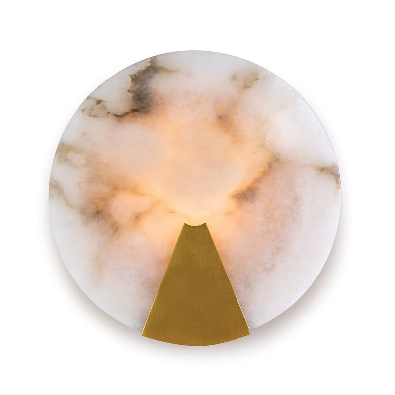 Alabaster Houston Sconce-Fullstarlighting