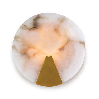 Alabaster Houston Sconce-Fullstarlighting