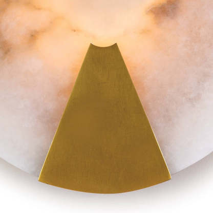 Alabaster Houston Sconce-Fullstarlighting