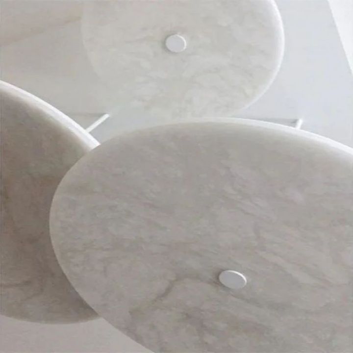 Alabaster Island Shape Mini Pendant Light-Fullstarlighting