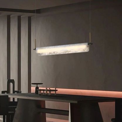 Alabaster Linear Pendant-Fullstarlighting